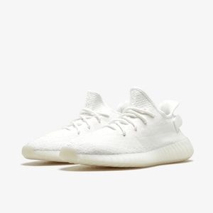 Yeezy x adidas 350 V2 Cream/Triple White Sneakers